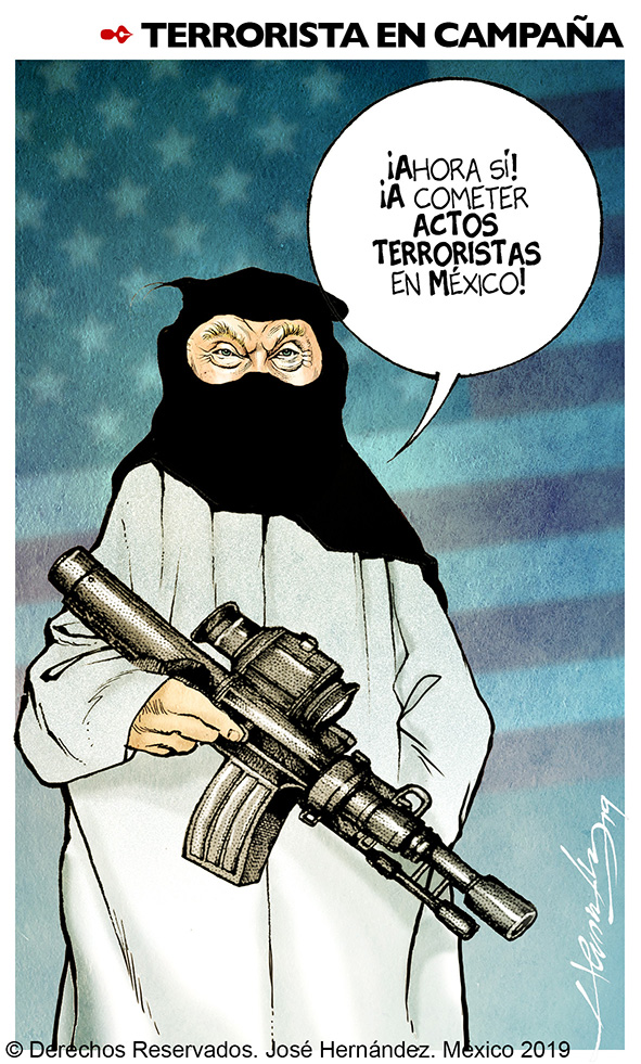 Terrorista en campaña
